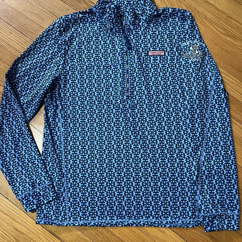 Women’s Vineyard Vines 1/4 Zip Shep Shirt Size Medium